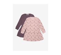 Minymo Sweat Dress LS (2-pack) misty rose (524) 128