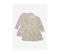 Minymo Sweat Dress LS (2-pack) violet ice (530) 86