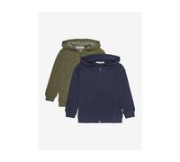 Minymo Sweat Jacket w. Hood (2-pack) dark olive (954) 92