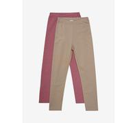 MINYMO Mädchen 2er Pack Sweat Leggings