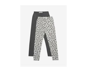 Minymo Sweat Leggings (2-pack) hell grau melange (131) 98