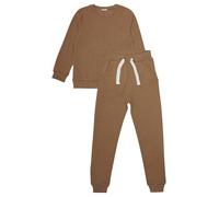 MINYMO Unisex Sweat Set (2-pcs) Bluse, Hellbraun, 92 (2er Pack)