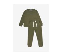 Minymo - Kid's Sweat Set - Bekleidungsset, Gr. 122, oliv (DarkOlive)