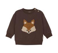 MINYMO Sweatshirt Fuchs 68 braun/beige