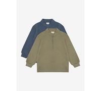 Minymo Sweatshirt w.zip (2-pack) vetiver (9152) 80
