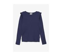 Minymo T-shirt LS Rib dark navy (778) 98