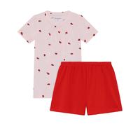 Minymo T-shirt+short Set AOP peach blush (5003) 92