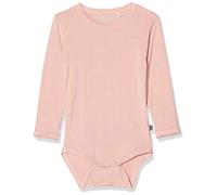 Minymo - Langarm-Body BAMBOO - MINY BASIC in misty rose Gr.68
