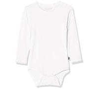 MINYMO Unisex Baby Langen Ärmeln Formender Body, Weiß (Weiss 100), (Herstellergröße:74)