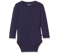 Minymo - Langarm-Body BAMBOO - MINY BASIC in dark navy Gr.74