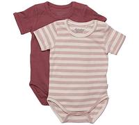 MINYMO Unisex Baby Body SS (2-pack) Baby- und Kleinkind T-Shirt-Satz, 80