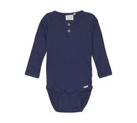 MINYMO unisex baby body with long sleeves in rib, 80