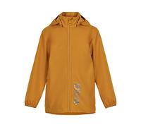 MINYMO Unisex-Child Softshell Shell Jacket, Golden Orange, 128
