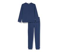 MINYMO Unisex Kids Sweat Set (2-pcs) Sweatshirt, New Navy (Insignia Blue), 134 (2er Pack)