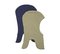 MINYMO Unisex Kinder Balaclava, Double (2-pack) Balaclava, Dark Navy, 1 Jahr EU