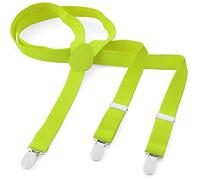 Miobo Hosenträger Herren Damen - Y-Form mit 3 Clips - Elastische und Verstellbare Träger