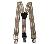 Miobo Hosenträger HTY13 - Y gestreift camel - One Size