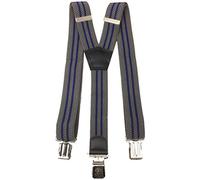 Miobo Hosenträger HTY20 - Y gestreift grau - One Size