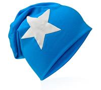 Miobo Jersey Slouch Beanie Long Mütze Unisex Stern Baumwolle Baby Kinder Damen Herren Groß Stern
