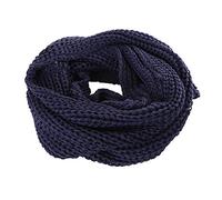 Miobo Loop Schal, Feinstrick Schal, Warmer Winterschal, Schlauchschal, Unisex und Einheitsgröße, 65X30 CM, Dunkelviolett