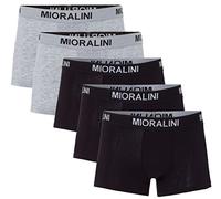 MioRalini 5 Herren Elastan -Baumwoll Boxershort, Modell: 5 Stück SET11 A, Größe: L