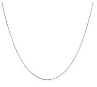 Miore Kette Weißgold 9 Karat / 375 Gold Kette Panzerkette 45 cm