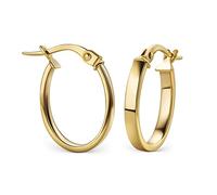 Miore Ohrringe Damen Gelbgold 9 Karat / 375 Gold Creolen