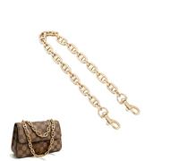 MiOYOOW Taschen Kettenriemen, Metall Taschenkette, Antikgoldener Dekorative Handtaschenkette für Handtaschen und Umhängetaschen (23,6 Zoll)