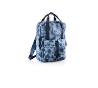 Miquel Rius - Mystic quadratischer Rucksack - drei Fächer, wasserabweisend, ergonomischer Rücken, verstärkter Boden, Blau, blau, L, Casual