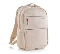 Miquelrius Bag To Work Rucksack, Beige, 40,6 cm (16 Zoll), leicht, robust und wasserabweisend, Doppelfach und ergonomischer Rücken, perfekt für Arbeit oder Studium