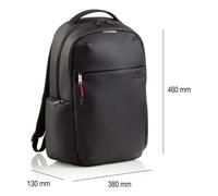 Miquelrius Business-Rucksack »MIQUELRIUS« 22L schwarz, 36x49x11 cm