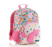 Miquelrius Doppelter Schulrucksack für Kinder, 12 l, recycelt, 2 Fächer, Seitentaschen, gepolsterte Griffe, Schlüsselanhänger, Schulbeginn, 25,5 x 16 x 35 cm, Matisse Cat