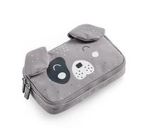 Miquelrius Federmäppchen, 1 Fach, rechteckig, grau, 210 x 120 x 45 mm, Hund