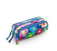 Miquelrius - Federmäppchen mit 3 Fächern, Blumen, Triple - organizador, Blume