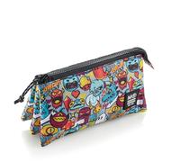 Miquelrius - Federmäppchen mit 3 Fächern, Level Up, Triple - organizador, Level Up