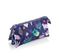 Miquelrius - Federmäppchen mit 3 Fächern, Sea World, Triple - organizador, Sea World