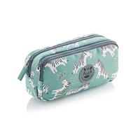 Miquelrius - Federmäppchen mit Zwei Fächern, Zebra, Doble - organizador, Zebra