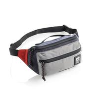Miquelrius - Gürteltasche mit Zwei Fächern, robuste Kunststoff-Reißverschlüsse, Zuglaschen aus Metall, Verstellbarer Gurt, Klickverschluss, 220 x 110 x 30 mm, Rider Blue