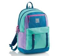 Miquelrius Schulrucksack mit 3 Fächern, doppelter Reißverschluss, recyceltes Polyester, verstellbare Griffe, gepolsterter Rücken, Metallgriffe, Rucksack 28 Liter, Kollektion Rider Purple