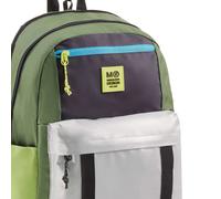 MIQUELRIUS Rucksack Amsterdam grün grau schwarz 28 l 47 x 25 x 6 cm