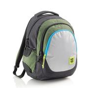 Miquelrius Rucksack Triple Berlin Recycl, Rider Green, Schulrucksack, Unisex, Kinder, mehrfarbig, 420 x 310 x 190 mm, bunt, 420x310x190 mm