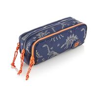 Miquelrius Schulmäppchen, dreifaches Federmäppchen, hergestellt aus recycelten Flaschen, Reißverschluss, organisieren Sie Ihr Schulmaterial für die Schule