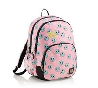 Miquelrius Unisex Kinder Moch. Oslo Recicl Triple Don't Panic Schulrucksack, Rosa