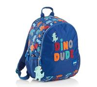 Miquelrius Unisex Kinder Mochila Doble Reciclada Dino Dude Rucksack, blau