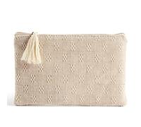 Miquelrius Unisex Miquelrius - Flacher Kulturbeutel - 1 Fach - Größe 220 X 140 X 10 Mm - Leinen Miquelius - Kulturtasche flach - 1 Fach - Größe 220 x 140 x 10 mm - Leinen, Leinfarben, grande