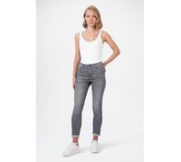 M.O.D Suzy Damen Skinny Fit Jeans Mid Blue - Slim Fit Damenjeans, elastische Stretch Denim Hose, figurbetonte Damenhose, Bequeme Skinny Jeans für Alltag & Elegante Looks