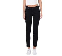 Miracle of Denim M.O.D Damen Jeans Monika Slim Fit Mid Waist in Black (DE/NL/SE/PL, Bundweite & Schrittlänge, 31, 30)