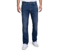 Miracle of Denim M.O.D Herren Jeans Hose Basic mit geradem Bein Cornell Regular NOS-1003 Mid Blue (877) 34/32
