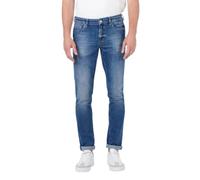 Miracle of Denim M.O.D Herren Jeans Marcel Slim Fit in Emotion Blue (DE/NL/SE/PL, Bundweite & Schrittlänge, 34, 30)