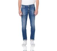 Miracle of Denim M.O.D Herren Jeans Marcel Slim Fit in Emotion Blue (DE/NL/SE/PL, Bundweite & Schrittlänge, 38, 30)